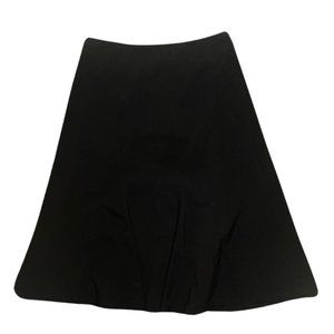 PANIZ Skirt, Black, Size 8, Used-Great Condition,Rayon,Nylon,Spandex,USA Vintage